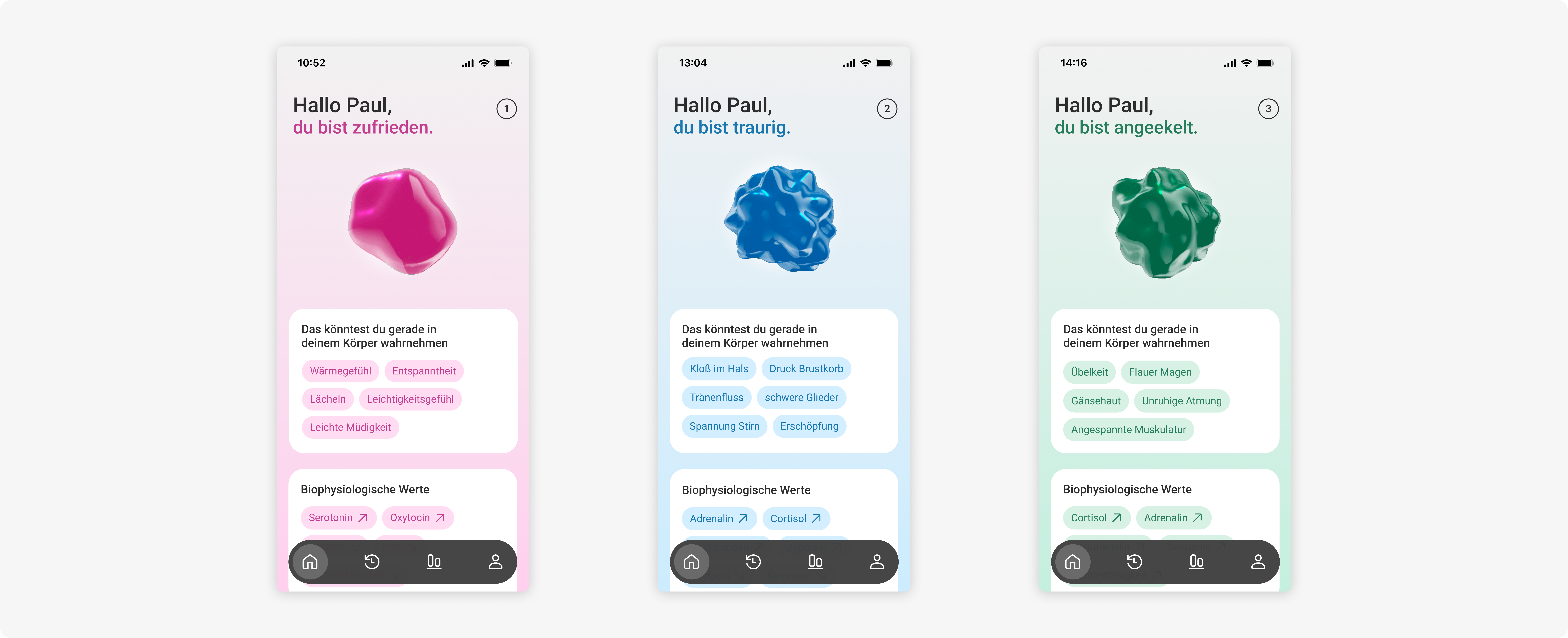 Alex Home Screen Interface